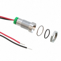 APEM Inc. - Q8R7CXXG02E - LED PM IND RECESSED GREEN