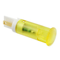 APEM Inc. - QS101XXY12 - INDICATOR 10MM FIXED YE 12V SLDR