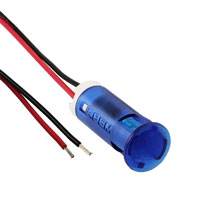 APEM Inc. - QS103XXHB110 - INDICATOR 10MM FIXED HI BLU 110V