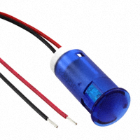 APEM Inc. - QS123XXB24 - INDICATOR 12MM FIXED BL 24V WIRE