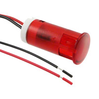APEM Inc. - QS123XXHR110 - INDICATOR 12MM FIXED HI RED 110V