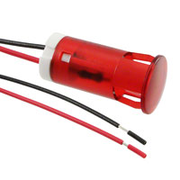 APEM Inc. - QS123XXR24 - INDICATOR 12MM FIXED RD 24V WIRE