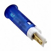 APEM Inc. - QS61XXB24 - INDICATOR 6MM FIXED BLU 24V SLDR