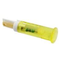 APEM Inc. - QS81XXY24 - INDICATOR 8MM FIXED YEL 24V SLDR