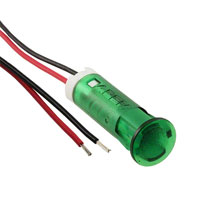 APEM Inc. - QS83XXHG220 - INDICATOR 8MM FIXED HI GRN 220V