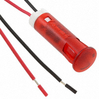 APEM Inc. - QS83XXHR110 - INDICATOR 8MM FIXED HI RED 110V