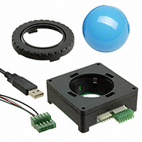 APEM Inc. - R1507F20V00B - TRACKBALL 1.5" USB ILLUM BLUE