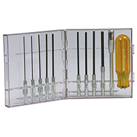 Apex Tool Group - 99PS40 - BLADE SET HEX W/CASE 11PC