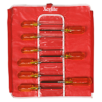 Apex Tool Group - LN9BP - SCREWDRIVER SET HEX W/POUCH 9PC