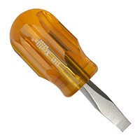 Apex Tool Group - S141BK - SCREWDRIVER SLOTTED 1/4" 3.25"