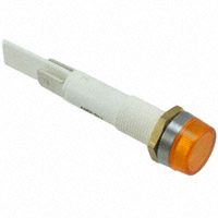 Bulgin - LE177C5A - LED PNL MNT 125/250V AMBER