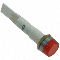 Bulgin - LE177C5R - LED PNL MNT 125/250V RED