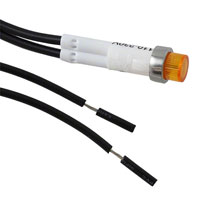 Bulgin - LE2951WL5A - LED PNL MNT 125/250V AMBER