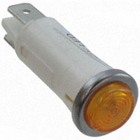 Bulgin - LE67C5A - LED PNL MNT 125/250V AMBER