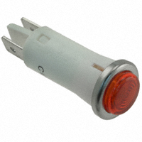 Bulgin - LE67C5R - LED PNL MNT 125/250V RED