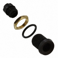 Bulgin - LH1048BS - HLDR INDICATOR PNL BLK T1 3/4