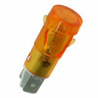 Bulgin - NL2870C2A - LAMP NEON PNL MNT 125V AMBER
