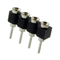 Aries Electronics - 04-0513-10 - CONN SOCKET SIP 4POS GOLD