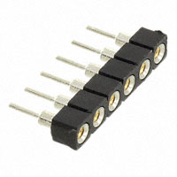 Aries Electronics - 06-0518-10 - CONN SOCKET SIP 6POS GOLD