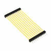 Aries Electronics - 10-002-154YP - CABLE JUMPER 10POS 2.54MM 2"