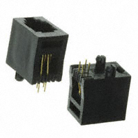 Assmann WSW Components - A-2014-3-4-N-T-R - CONN MOD JACK 4P4C VERT UNSHLD