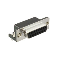 Assmann WSW Components - A-DF 15 A/KG-T4S - CONN D-SUB RCPT 15POS R/A SOLDER