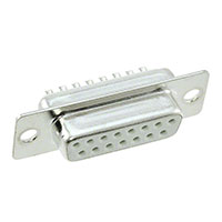 Assmann WSW Components - A-DF 15 LL/Z - CONN D-SUB RCPT 15P STR SLDR CUP