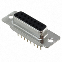 Assmann WSW Components - A-DF 15 PP/Z - CONN D-SUB RCPT 15POS VERT SLDR