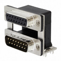 Assmann WSW Components - ASUB-277-15TP25 - CONN D-SUB PLUG/RCPT 15POS R/A