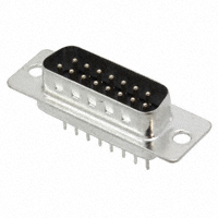 Assmann WSW Components - A-DS 15 PP/Z - CONN D-SUB PLUG 15POS VERT SLDR