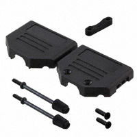 Assmann WSW Components - A-FT 15 - CONN HOOD D-SUB 15POS PLASTIC