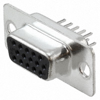 Assmann WSW Components - A-HDF 15 PP/Z - CONN D-SUB HD RCPT 15P VERT SLDR