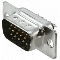 Assmann WSW Components - A-HDS 15 LL/Z - CONN D-SUB HD PLUG 15POS STR