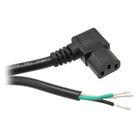 Assmann WSW Components - AK500/14-RA-6-0.5 - CORD SJT 14AWG 3COND 0.5M BLACK