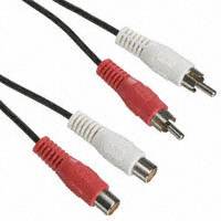 Assmann WSW Components - AK-CHMF-025 - CABLE 2RCA MALE-FEMALE 2.5M