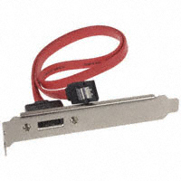 Assmann WSW Components - AK-SATA-SB1-R - CONN SLOTBRACKET 1-SATA PORT