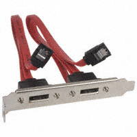 Assmann WSW Components - AK-400203-005-R - CONN SLOTBRACKET 2-SATA PORTS