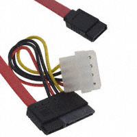 Assmann WSW Components - AK-SATA-SP-050 - CABLE SERIAL ATA W/4POS PWR .5M