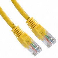 Assmann WSW Components - A-MCU-80010/Y - CABLE MOD 8P8C PLUG-PLUG 3.28'