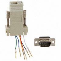 Assmann WSW Components - AT-23064 - ADAPTER DSUB 9POS M - RJ12 JACK