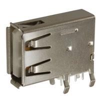 Assmann WSW Components - A-USB/2-A-E - CONN USB-A RECEPT VERTICAL 2.0