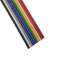 Assmann WSW Components - AWG28-10/F-1/300 - CBL RIBN 10COND 0.039 MULTI 300'