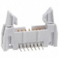 Assmann WSW Components - AWH14A-0222-T-R - CONN HEADER 14POS R/A SHORT GOLD