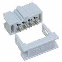 Assmann WSW Components - AWP 08-7240-T - IDC SOCKET 8POS W/O STR GOLD