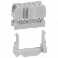 Assmann WSW Components - AWP10-7541-T-R - CONN SOCKET IDC 10POS W/STR TIN