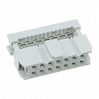 Assmann WSW Components - AWP 14-7540-T - CONN SOCKET IDC 14POS W/KEY TIN