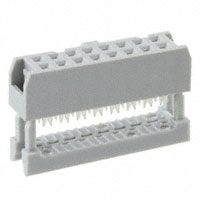 Assmann WSW Components - AWP 16-7540-T - IDC SOCKET 2.54MM 16 CONTACTS