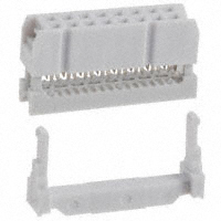 Assmann WSW Components - AWP16-8241-T-R - CONN SOCKET IDC 16POS W/STR GOLD