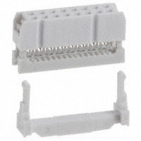 Assmann WSW Components - AWP16-8541-T-R - CONN SOCKET IDC 16POS W/STR TIN