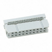 Assmann WSW Components - AWP 20-8240-T - CONN SOCKET IDC 20POS W/O KEY AU